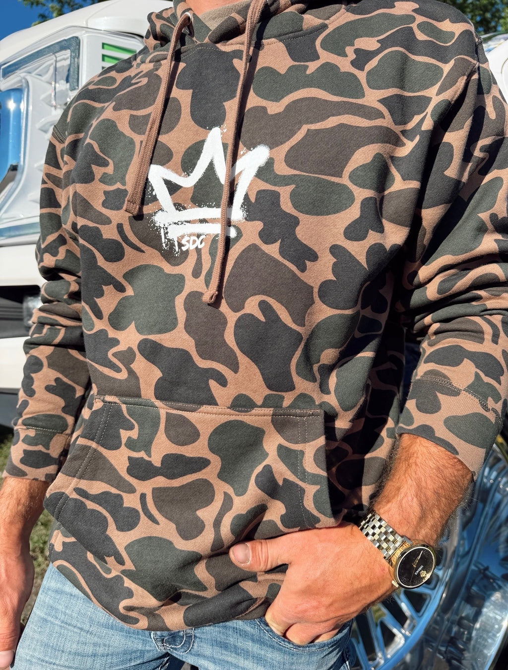 Sassy Diesel Duck Camo Hoodie