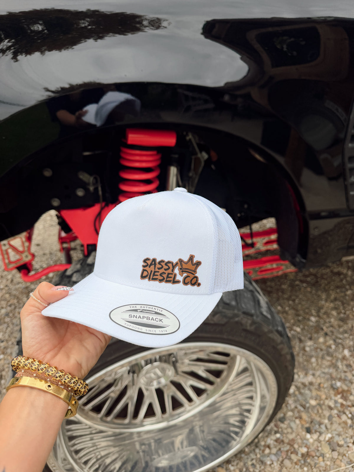 Leather Patch Hats